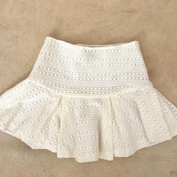 NWT Derek Lam 10 Crosby White Skirt - Picture 3 of 4